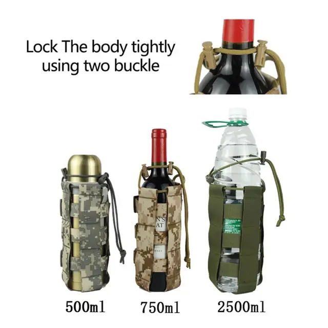 0.5L to 2.5L capacity Kettle Bag Sports Water Bottle Case Insulated Bag Pouch Holder Cover Outdoor Hiking Water Bottle Pouch Bag 5