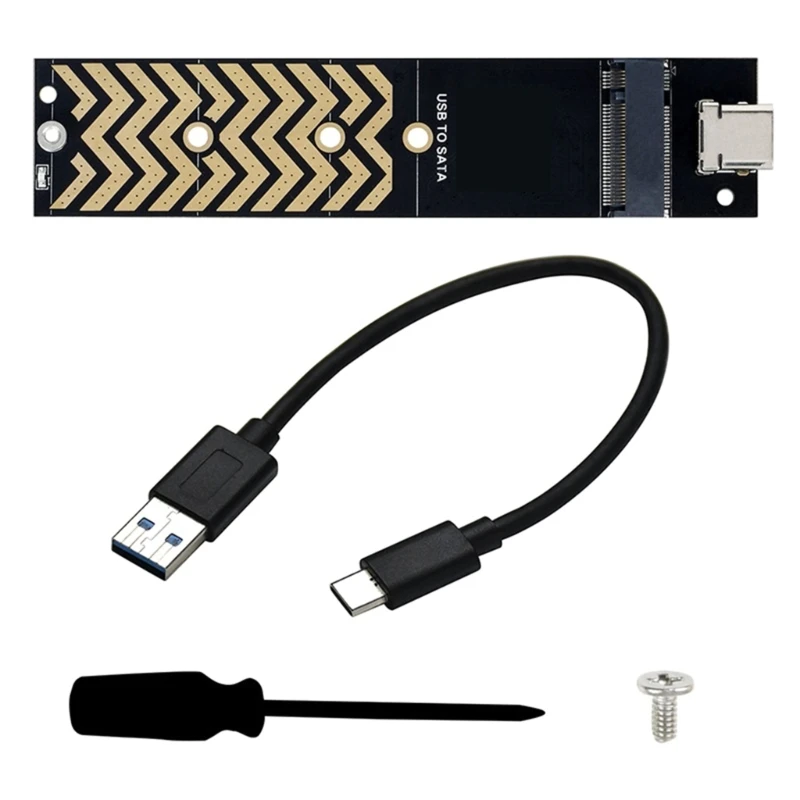 

M.2-адаптер NGFF SSD для USB Type-C 6Gbps SSD Reader Converter для 2230 2280 SSD Dropship