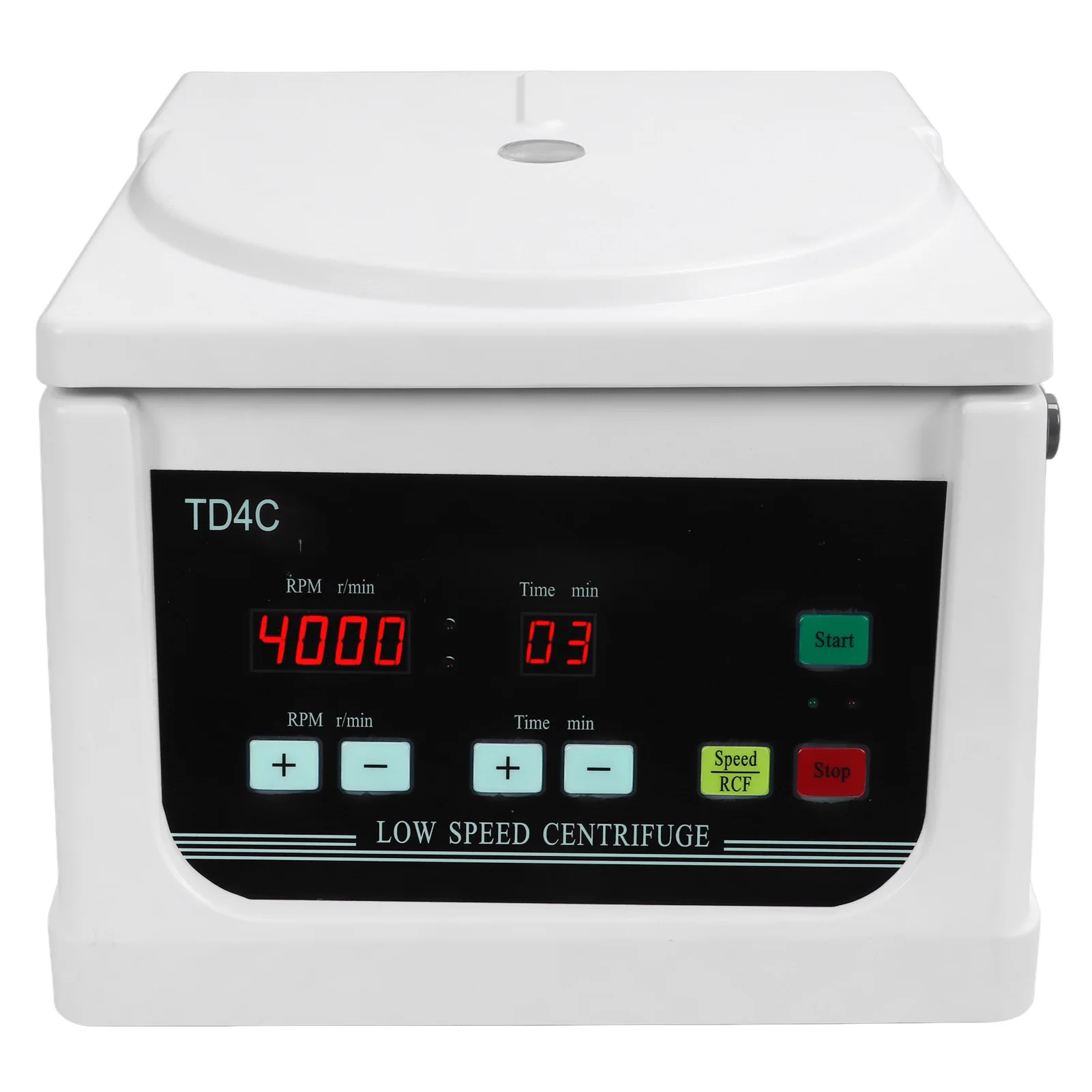 TD4C Desktop Centrifuge Machine 8*10/15ml 2200xg 4000r/min LCD Screen Laboratory Benchtop Centrifuge with Timer for Blood Beauty