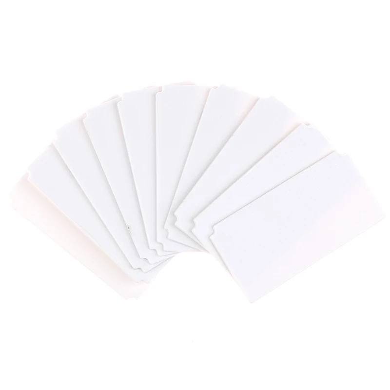 10X Fake Nail Display Stand Box Show Holder Plastic Partition Plate Storage Case 4