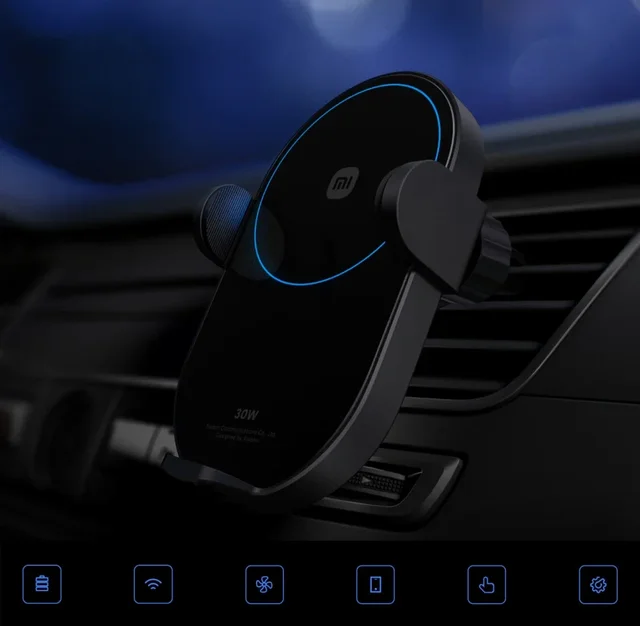Carga Inalámbrica Cargador Inalambrico Xiaomi Auto Cargador