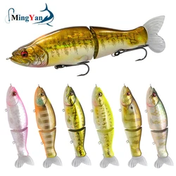 1pcs 135mm 28g Jointed Bait Shad Glider Swimbait Fishing Lures Hard Body Slow Sinking Jointed Bass Pike Lures Fishing Tackle