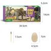 12PCS Archaeological Excavation Dinosaur Egg Fossil Puzzle DIY Dinosaur Egg Multiplayer Party Gift Toy Children's Science Mining 6
