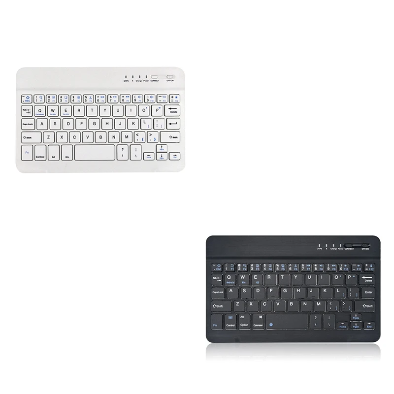 Мини Bluetooth клавиатура беспроводная английская планшет перезаряжаемая для