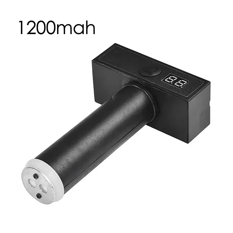 900mah/1200mah Auto Pressure Compensating Electric Pump Core for Manual Suction Cup Convert TO Electric Suction Cup Black