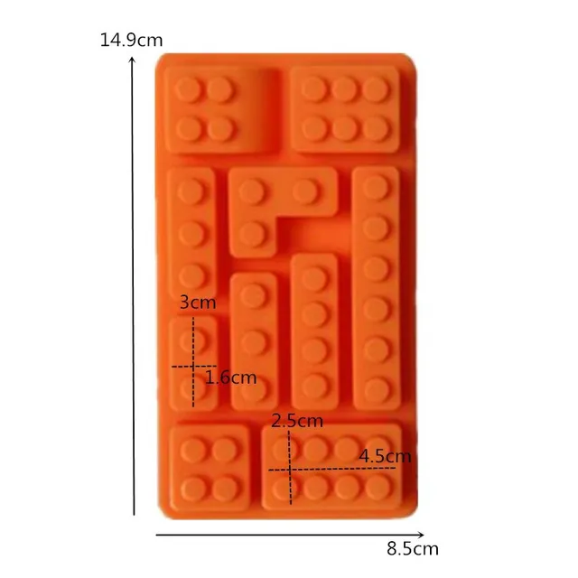 Szilikon Torta Penész Csokoládé Süti Fondant Robot Építőelemek Barkácsolás Jégkraem Dekoráció Konyhai Sütőszerszámok - Image 4