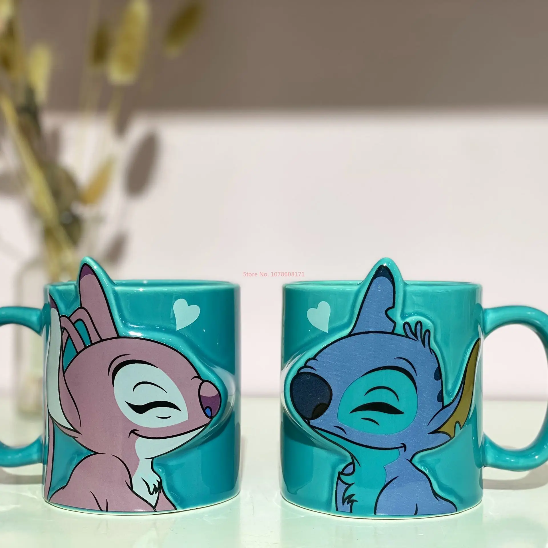 Disney Mickey Minnie Donald Duck Ceramic Cup Mug Couple Cup Coffee Cup Pack Of 2