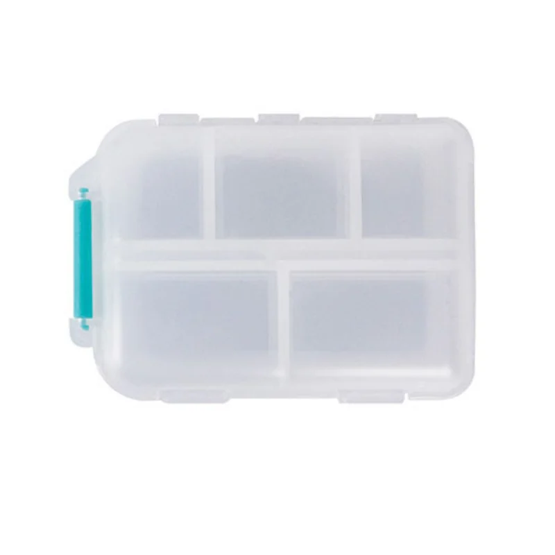 Tcare Travel Pill Organizer Moisture Proof Pills Box for Pocket Purse Daily Pill Case Portable Medicine Vitamin Holder Container