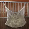 Horse Hay Net Horse Feed Hanging Large Feeder Straw Bag with Small Holes 2
