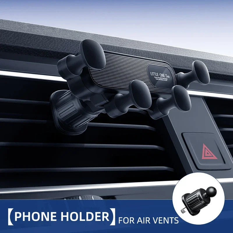 Phone Holder Gravity Car Air Vent Clip Mount Mobile Cell Phone Stand In Car GPS Support For IPhone 13 12 Pro Xiaomi Samsung