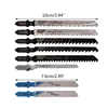 Professional T Shank Jigsaws Set Reliable Jigsaws set Efficient Woodworking Tool Great for Wood PVC & Thin Metal Cutting 6