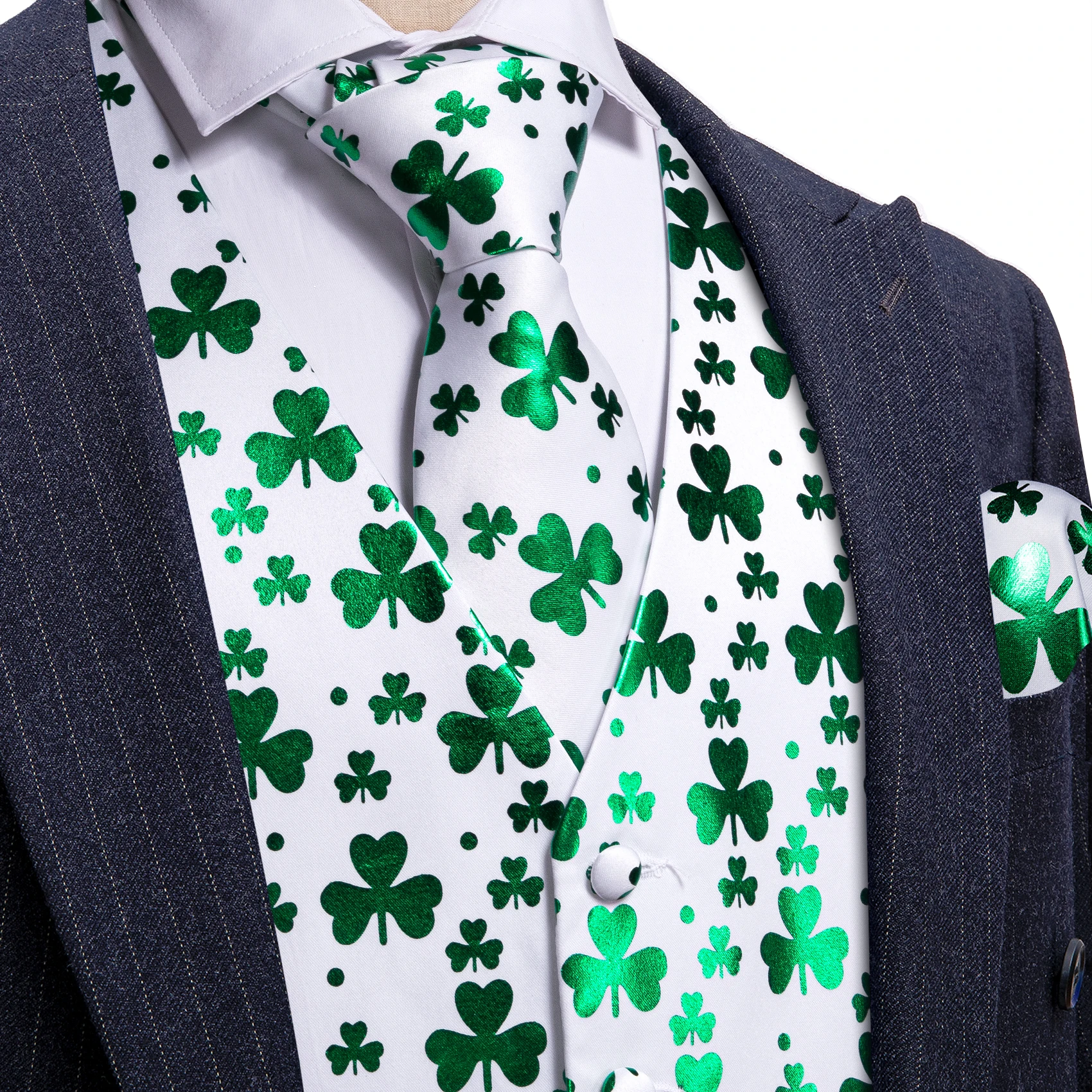 Gilet Vert Designer 30 Couleurs pour Homme