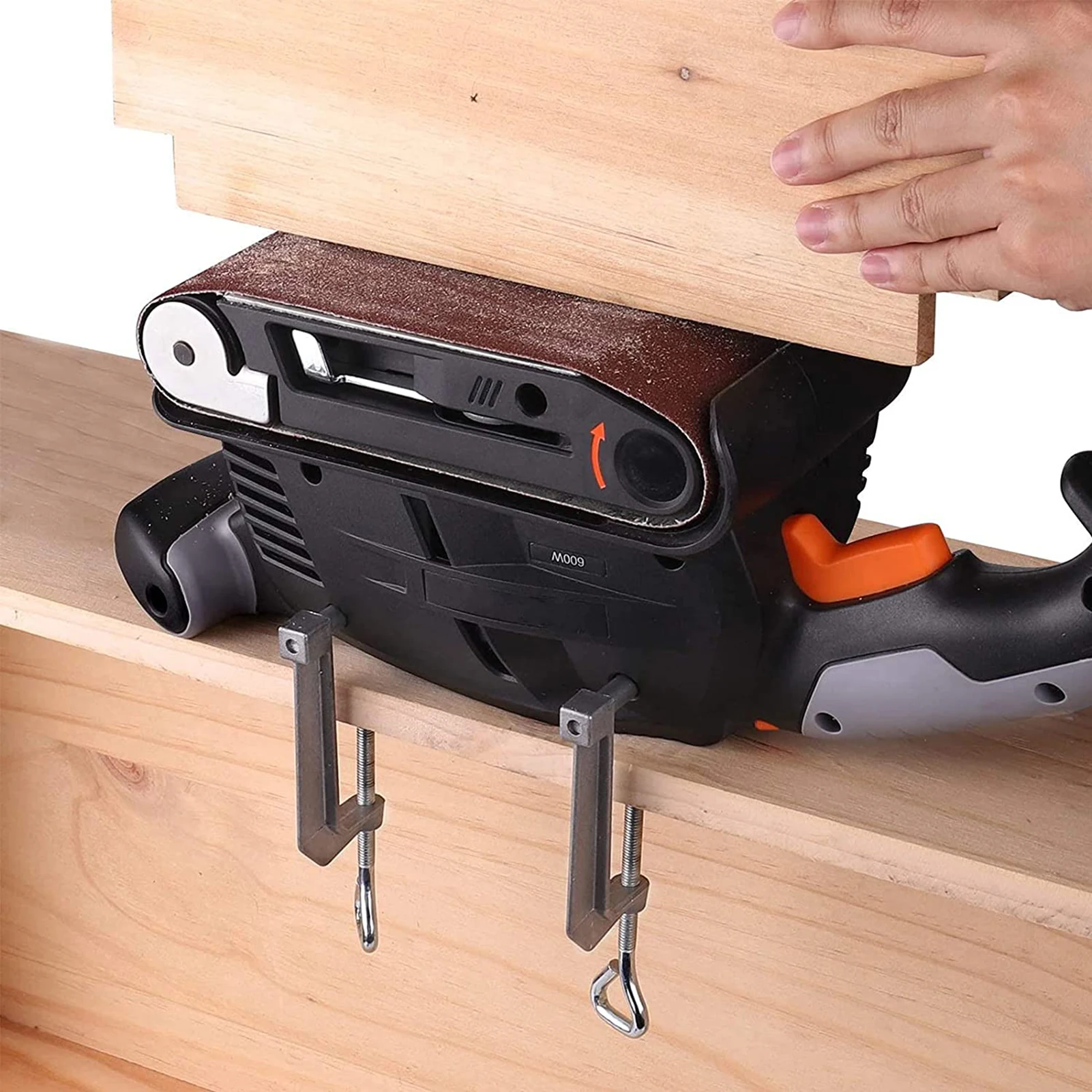 600W Electric Belt Sander Variable Speed Power Sander Copper Motor Grinder Carpenter Polishing Grinding Machine Woodworking Tool electric sander,belt sander