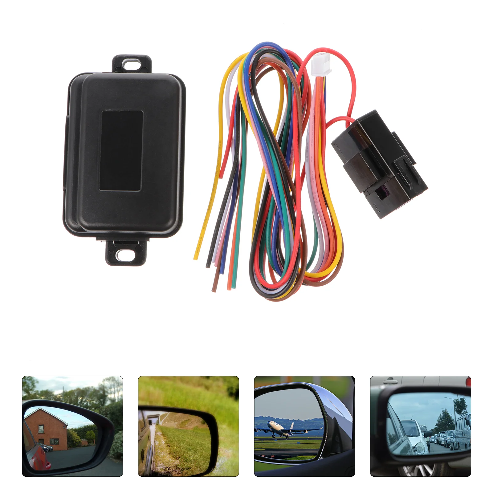 

Car Rear View Mirror Lock Folding Auto Rear View Controller Camera Folder Modules System