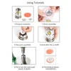 100sets/lot 16L-60L Covered Button Aluminum Base Round Bread Shape Fabric Buttons for Diy Cloth Coat Sewing Accessories 3