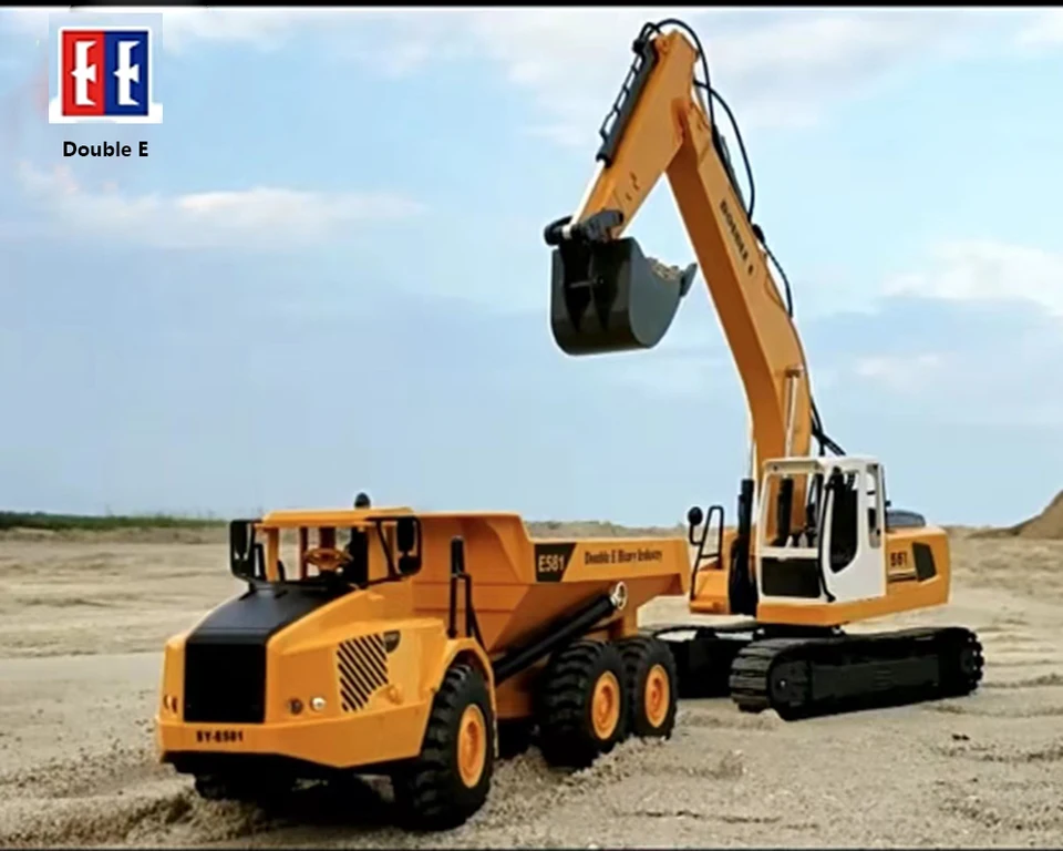 Double E E581 RC dump truck Remote Controlled Articulated Dumper