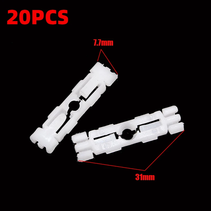 20 Pz Roof Rail Bar Cutter Clip Modanatura Adatta Per Vw Golf Mk2 Jetta Gti Caddy Muslimah