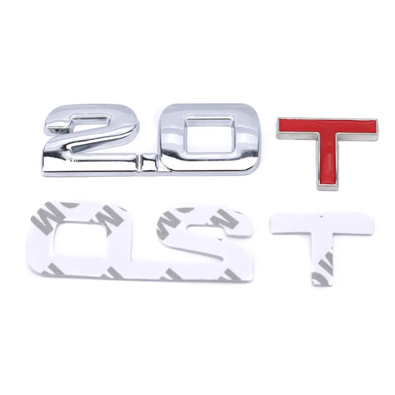 

Car Sticker 3D Metal Truck Windshield Badge Cylinder Work Volume Logo Universal Auto Decal Car Displacement Signs