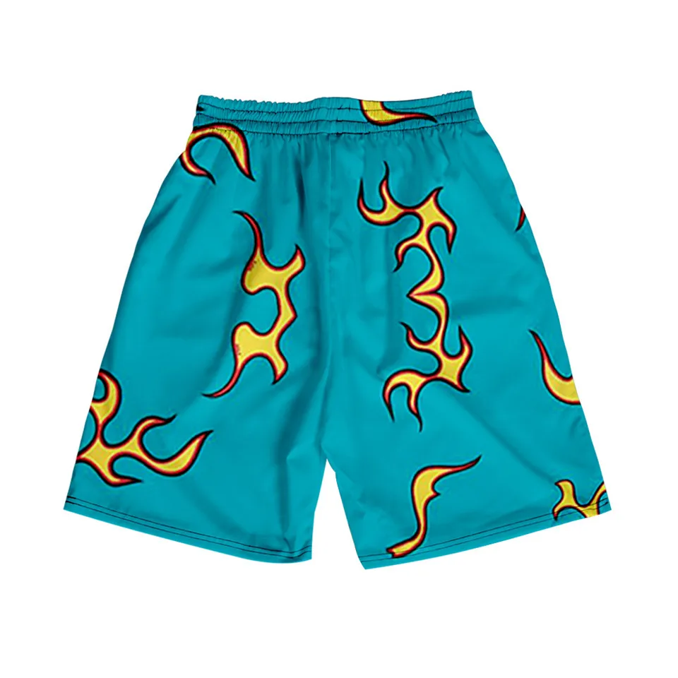Great Wave of Kanagawa Warrior Spirit Swimwear Swim Shorts Trunks Beach Board Shorts Swimming Pants Swimsuits Mens Running 6