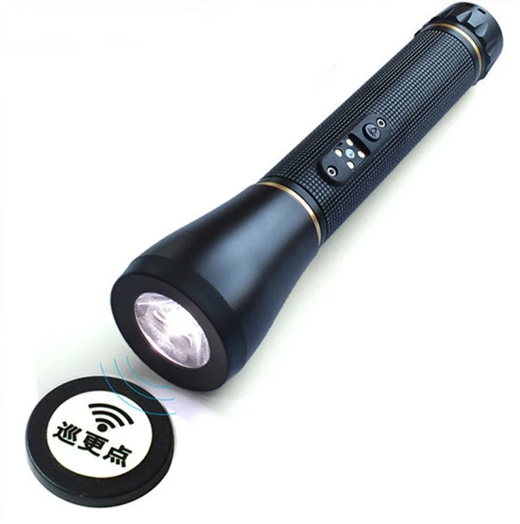 TT-610 Electronic Flashlight Patrol Stick Security Patrol Machine Property Device Strong Light Flashlight Stick