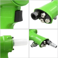 Classic Texture Durable Pneumatic Pistol Type Pop Rivet Gun Practical Multi-functional Air Power Operated Riveter Air Riveter 2