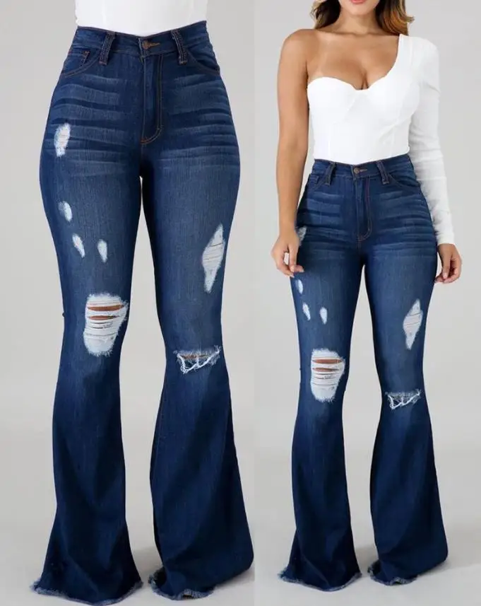 Pieces Pcama Hw Wide Jeans Lb Bc Pantalón Vaquero Para Mujer