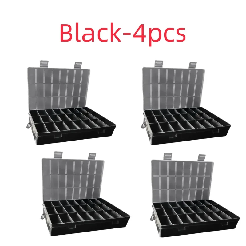 Compact 24-Grid Plastic Organizer for Jewelry and Small Items