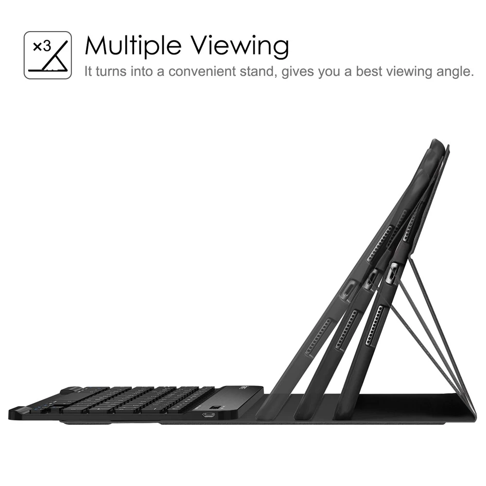 Premium Bluetooth Keyboard Cover for 11-Inch Tablet with Magic Keyboard Functionality