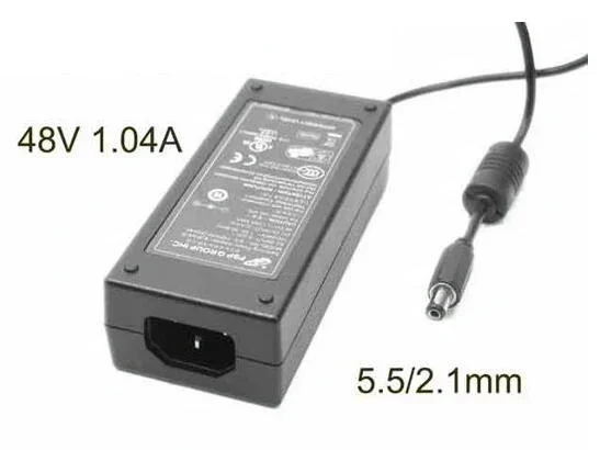 

FSP Group Inc FSP050-DGAA5, 48V 1.04A, Barrel 5.5/2.1mm, IEC C14 Power Adapter