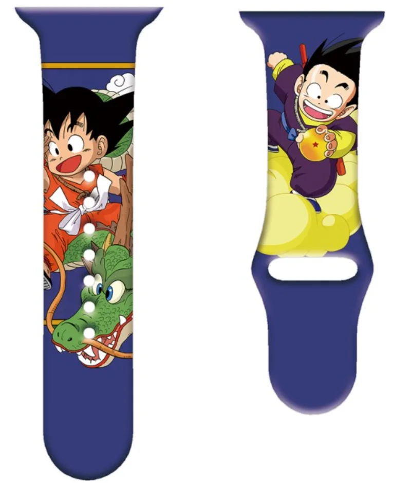 Dragon Ball Son Goku Super Saiyan Silicone Strap for Apple