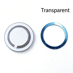 Magnetic Self - Adhesive Phone Holder with 120° Rotation & Expanding Stand (Transparent)