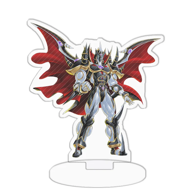 Acrylic Standing Sign: Black Rose Dragon & Dark Magician Anime Decor