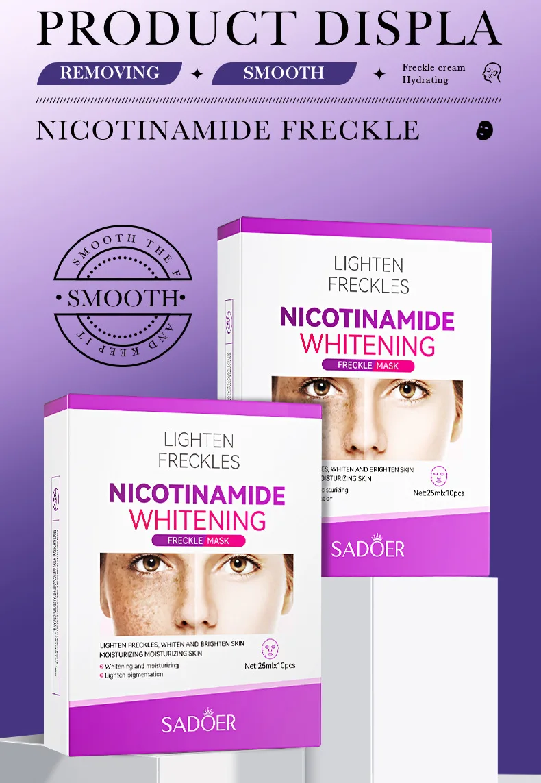 Niacinamide Whitening Freckle Mask Image 19
