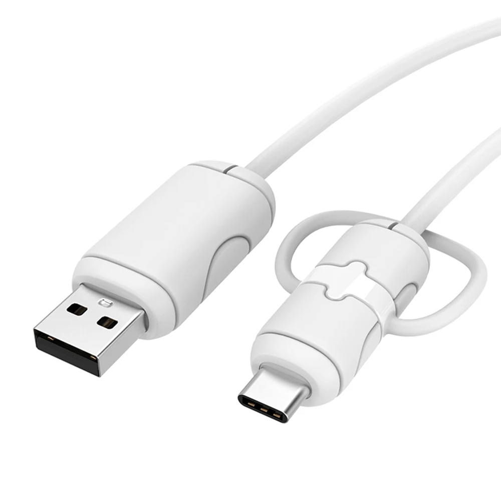 Universal Cable Protector Sleeve - Enhanced USB Data Cord Wrap for Charger and Cable Durability