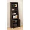 Bookcases, with 2 Shaker Doors, Modern Tilting Design, Adjustable Shelves and A Fixed Shelf ,bookcase 3
