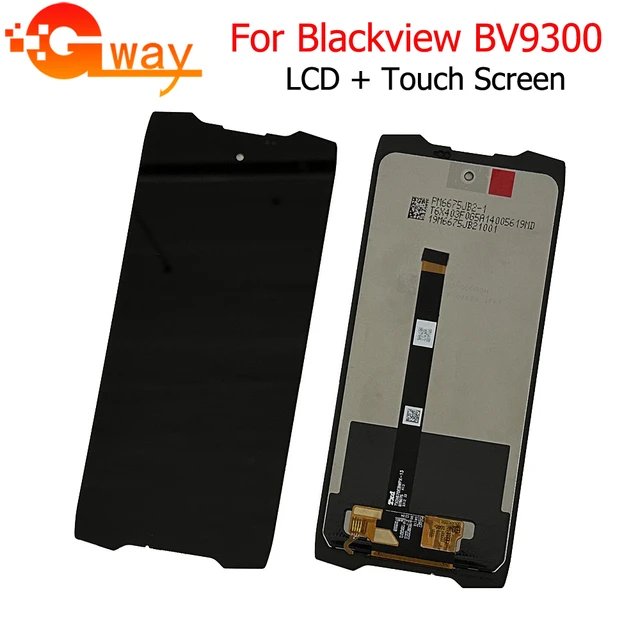 LCD with Touch Screen for Blackview BV9300 - Black by