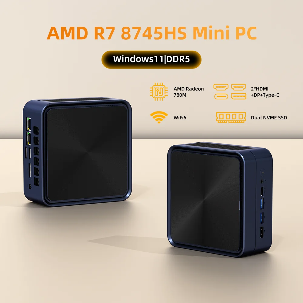 ミニPC Machintosh mini MINIX NGC NR774 Mini PC with 32GB RAM/1TB SSD, Powered by AMD