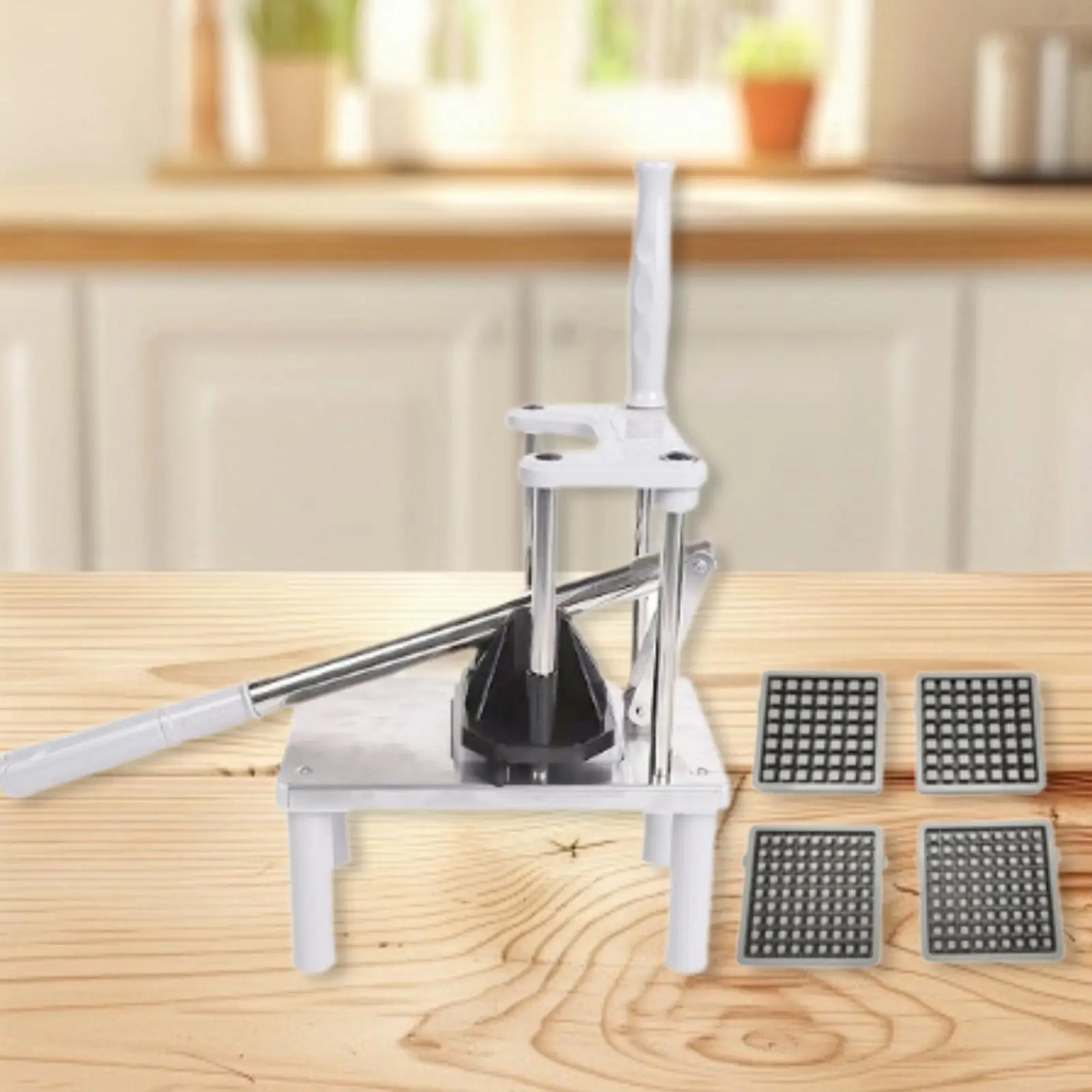 Vegetable Chopper Professional French Fry Cutter Onion Cabbage Cutter Multifunctional Vegetable Fruit for Tomato Lemon