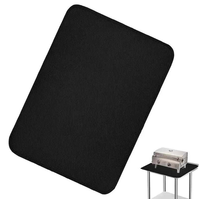 

BBQ Grill Mat Barbeque Pad For Grill Portable Grill Floor Pads Cooking Mats BBQ Grilling Accessories For Patio Grass Backyard