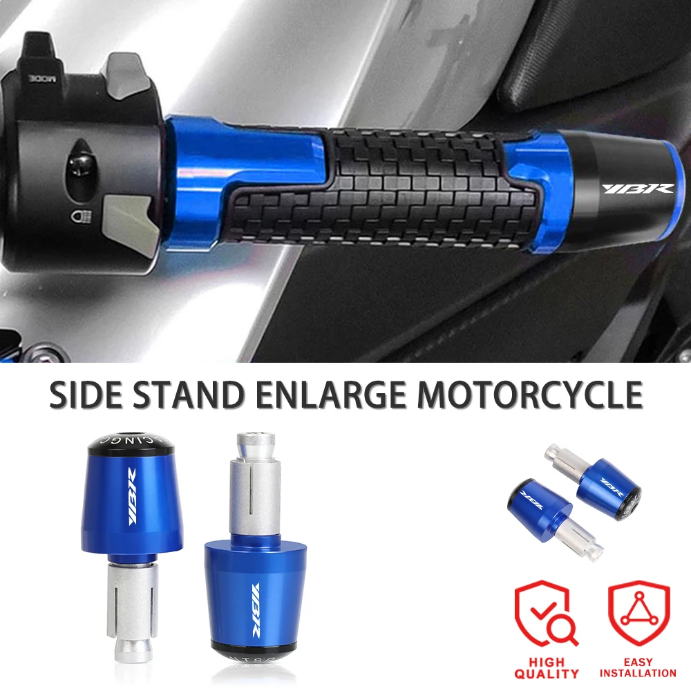 

Motorcycle Handle Bar Ends For YAMAHA YBR 125 250 YBR125 YBR250 2005-2020 78''22MM Handlebar Grip Cap Anti Vibration Silder Plug