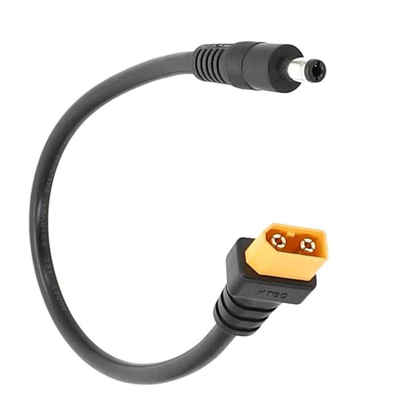 TS100용 XT60/T 플러그 총알 커넥터 DC5525 5.5x2.5mm 전원 케이블 어댑터