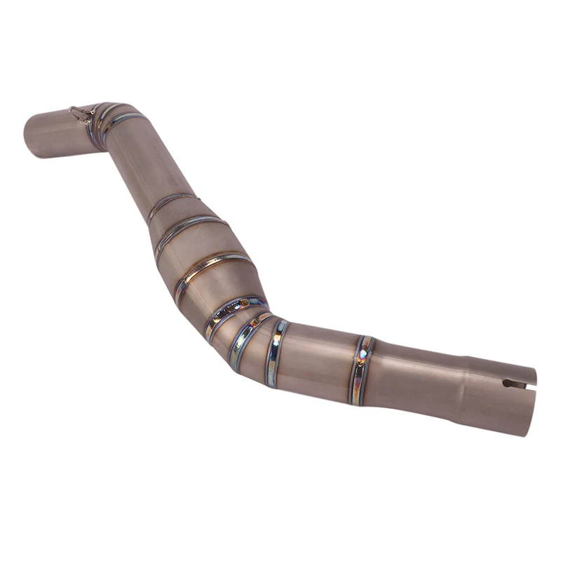 Titanium Alloy For CFMOTO NK400 NK650 NK 400 650 Motorcycle Exhaust Mid Middle Link Pipe Modify 51MM Muffler Escape Moto Slip On - Image 5