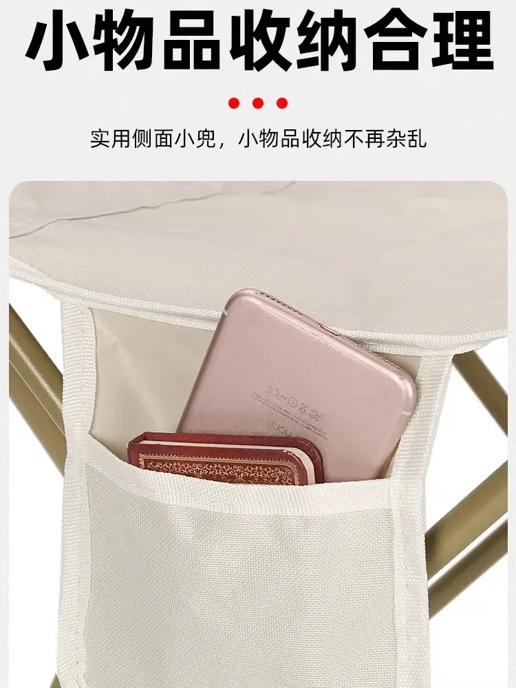 Description Picture 4 of itemOutdoor Folding Stool Portable Fishing Horse Camping Leisure Art Student Painting Stool Camping Chair Camping Furnishings