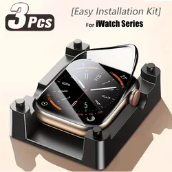 Premium Install Tray Screen Protector for Apple Watch - Enhanced Protection for Various Sizes (Series 49mm Ultra 2)