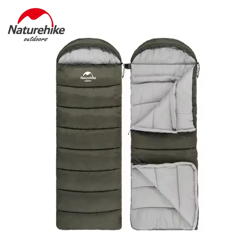 

Naturehike Sleeping Bag Ultralight Winter Cotton Sleeping Bag Warmth Double Person Sleeping Bag Spliceable Camping Sleeping Bags