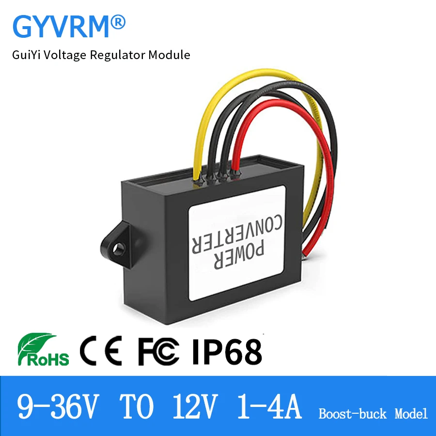 DC-DC Adjustable Boost Module 3V/5V/12V to 19V/24V/30V/36V 12V24V(9-36V) to 19V 4A power converter DC voltage regulator modul