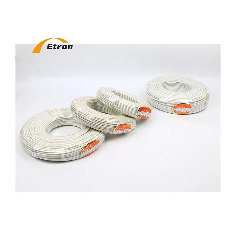 

Factory Directly Supply Fiber Glass Silicon Insulated Power Fiberglass Braid Silicone Rubber Insulation Cable