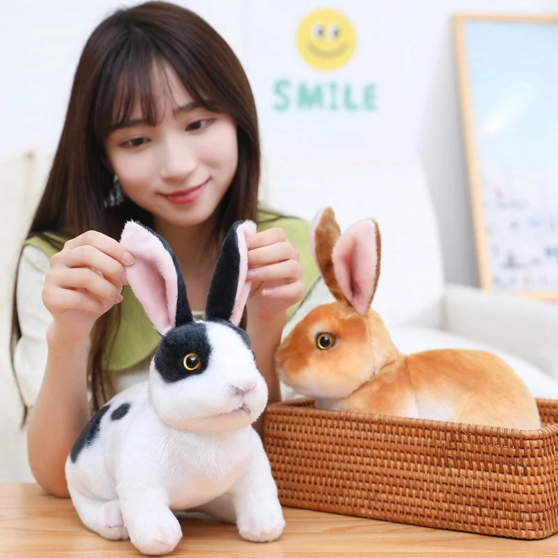 Soft Plush Rabbit Stuffed Animal Toy for Kids