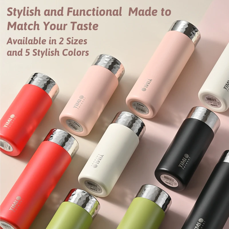 220ml/330ml 316 Stainless Steel Portable Vacuum Insulated Tumbler Cup, Double-Wall Thermos for Coffee, Water, Office&Outdoor Use
