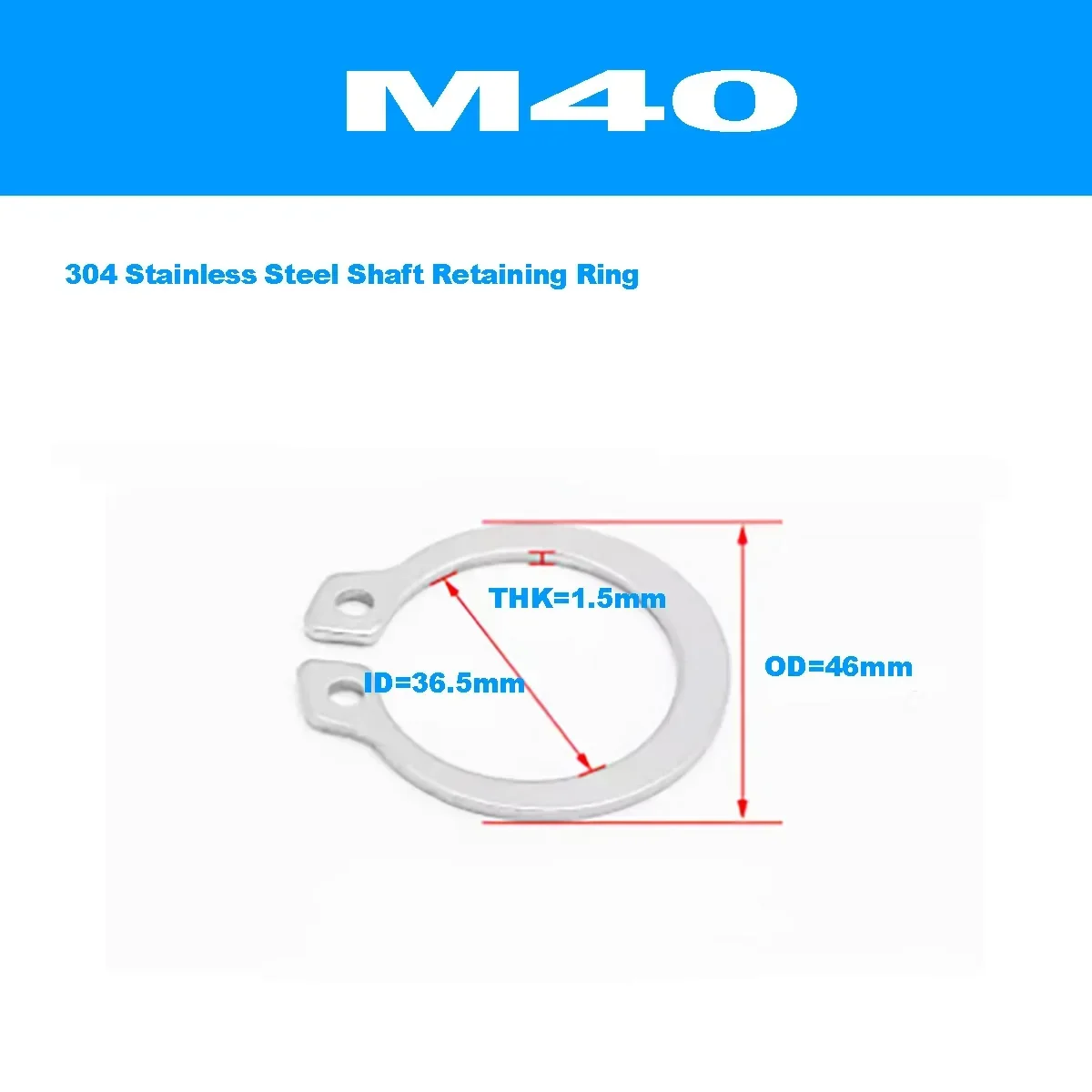 10pcs M40